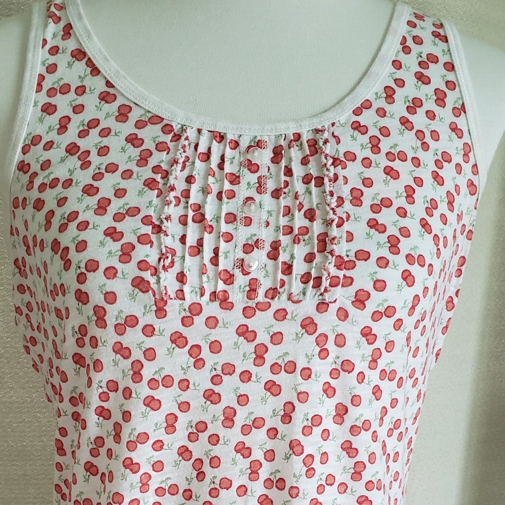 Maurice's Cherry Print Tank Top